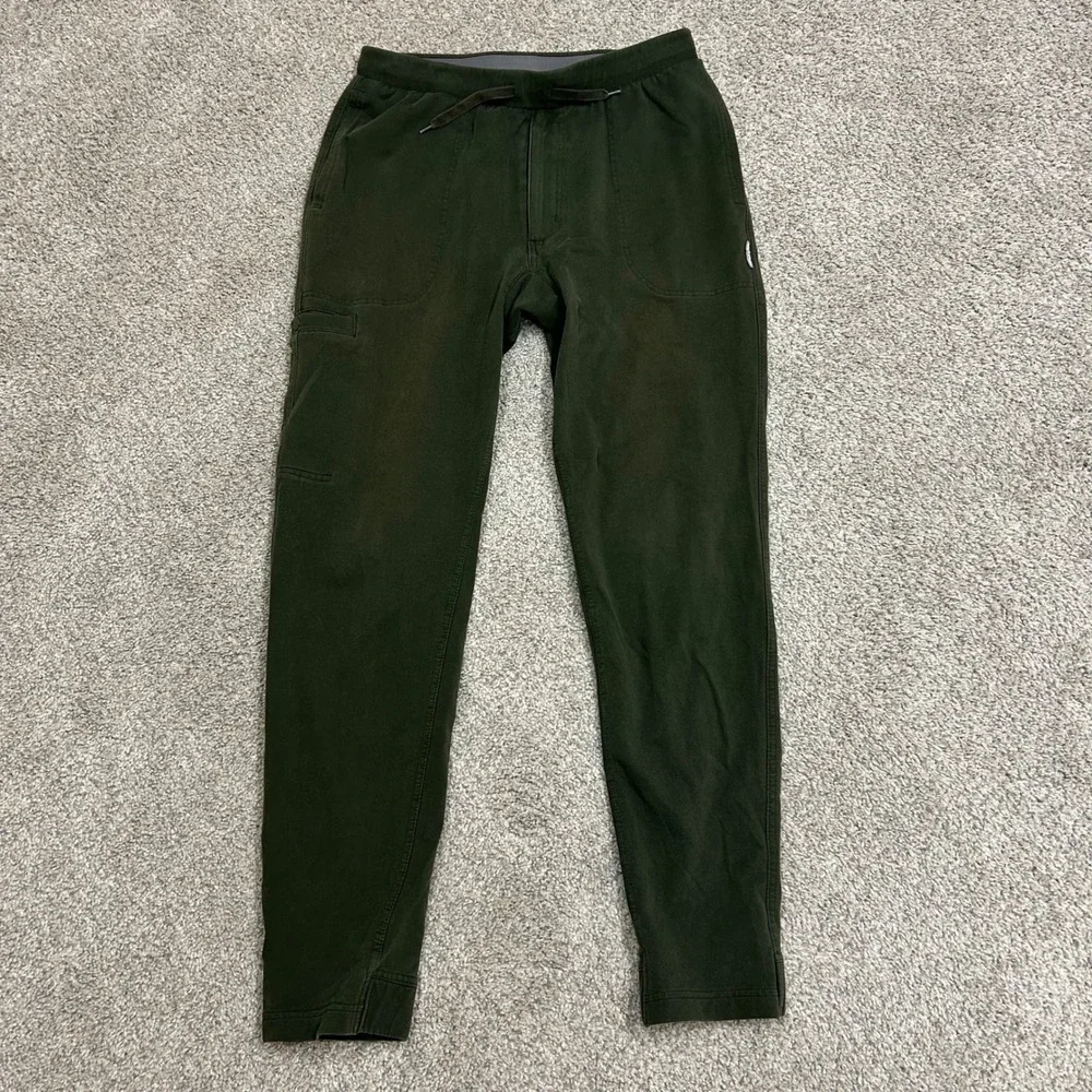 Duluth Trading Co Indoorsman Cargo Pants Pants M x 30 Green Cotton Medium Jogger